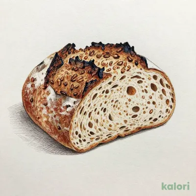 ライ麦粒のパン