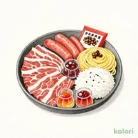 おこさまやきにくセット(おもちゃ付)