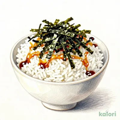 ぶっかけ海苔ごはん