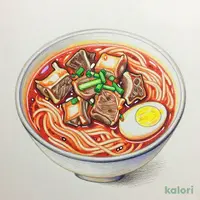 カルビうどん/ラーメン