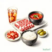 Special Lunch: Family Karubi (Beef Rib)