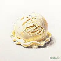 バニラアイス