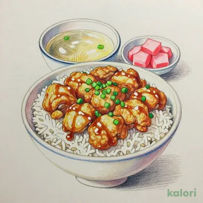 メガ盛り 唐揚げ丼（唐揚げ12個、ごはん480ｇ）