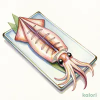 壺抜き真イカ焼き