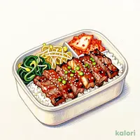 Value Double Kalbi Yakiniku Bento