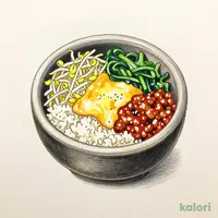 Rich Stone-Grilled Cheese Bibimbap