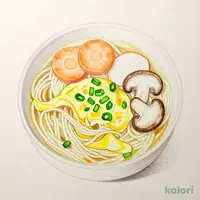 玉子と野菜のうどん/ラーメン