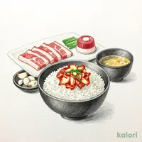 肉丼&焼肉ランチ 豚スタミナ丼