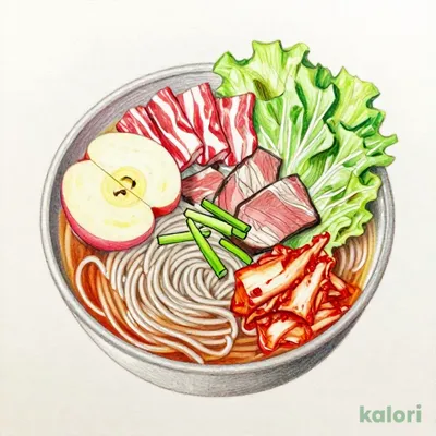 麗(れい)めん＆焼肉セット