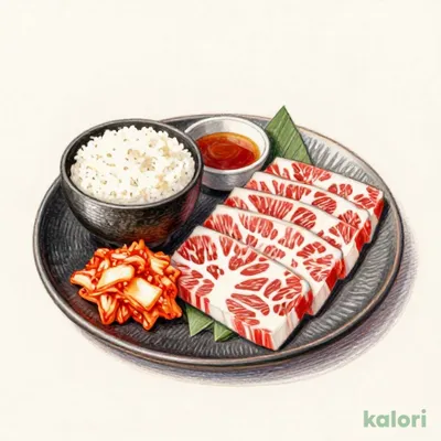 黒毛和牛カルビランチ