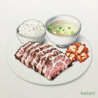 Family Karubi Beef Lunch