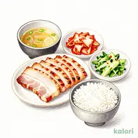［超シンプル］豚カルビランチ