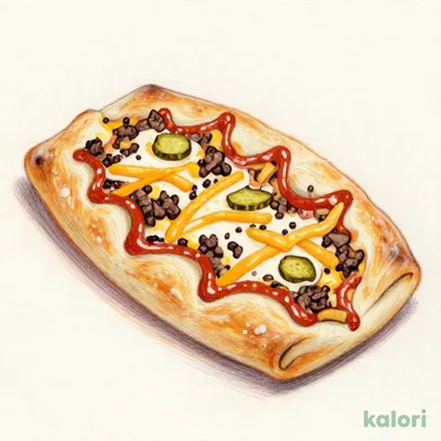 ポケットピザ チーズバーガー（ふんわりクラシック）