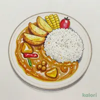 お子さまカレープレート