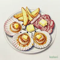 Scallop Butter Soy Sauce & Australian Rump Steak 100g