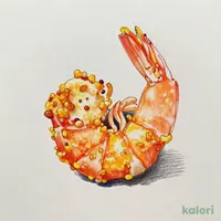 大エビフライ
