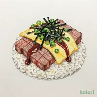 ステーキ丼〈サーロイン〉(国際通り本店)