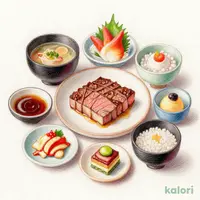 神戸牛 サーロインステーキ 懐石（国際通り本店）