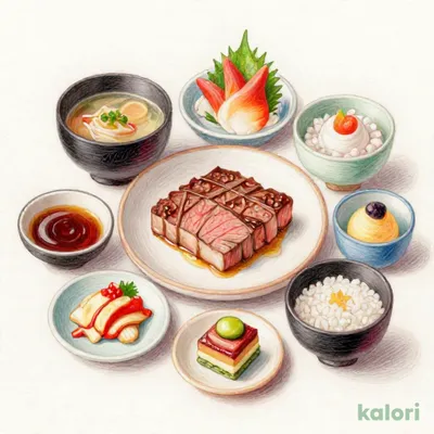神戸牛 サーロインステーキ 懐石（国際通り本店）