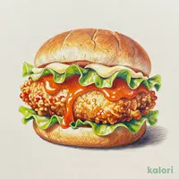 Orange Chili Chicken Sandwich