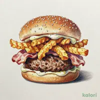 Curly Fry Burger