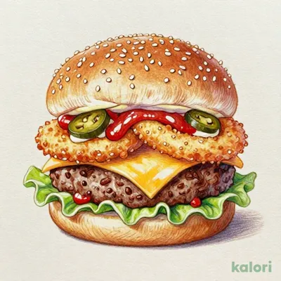 サマーホットサルサバーガー