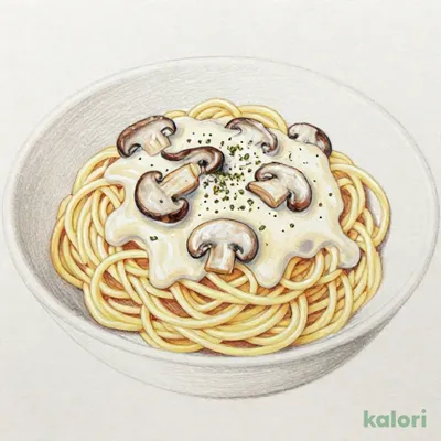 きのこのトリュフクリーム