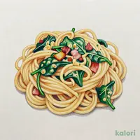 ほうれん草とベーコンのバター醤油