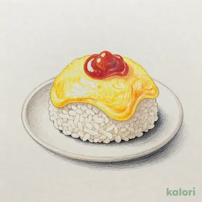 オムライスプレート