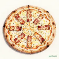 カルボナーラピザ