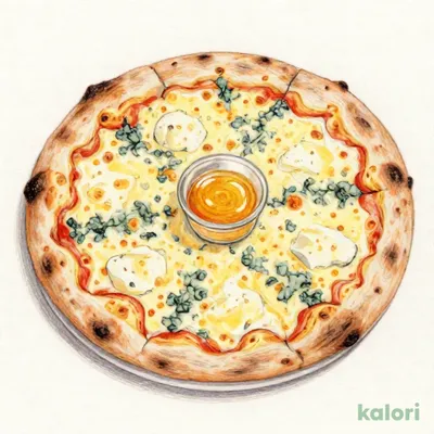 ゴルゴンゾーラピザ（はちみつ添え）