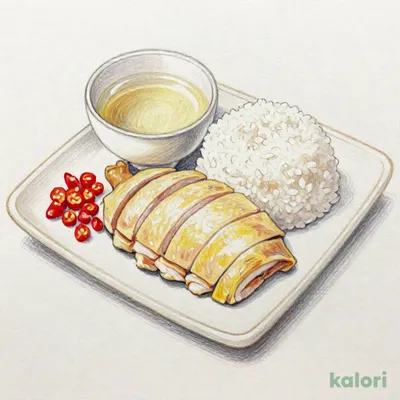 シンガポールチキンプレート