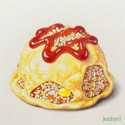 チョモランマオムライス