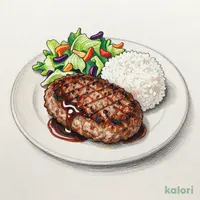 ハンバーグプレート