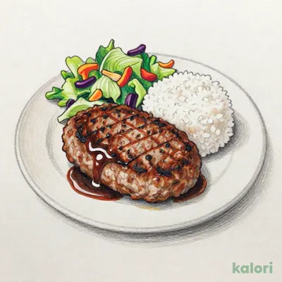 ハンバーグプレート