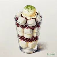 モチモチ和パフェ
