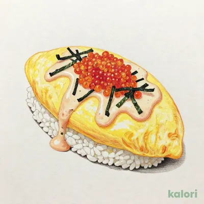博多明太子クリームオムライス