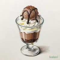 生チョコパフェ