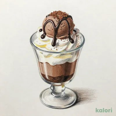 生チョコパフェ
