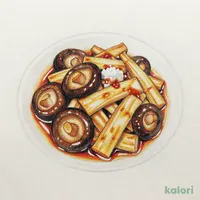椎茸と竹の子の煮込み