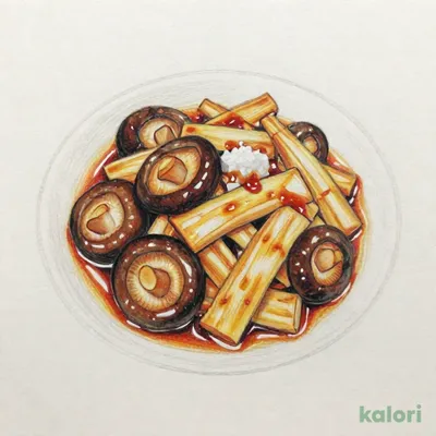 椎茸と竹の子の煮込み