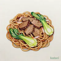 牛バラ肉やきそば