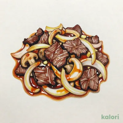 牛肉のオイスターソース炒め