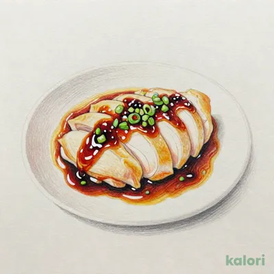蒸し鶏