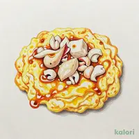蟹肉と玉子の炒め