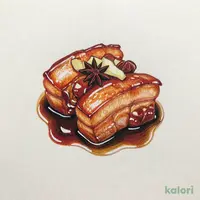 豚バラ肉の醤油煮込み