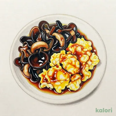 きくらげと玉子の炒め