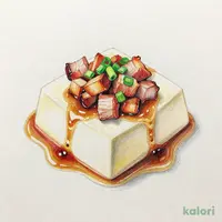 チャーシューと豆腐の冷菜
