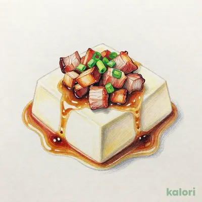 チャーシューと豆腐の冷菜