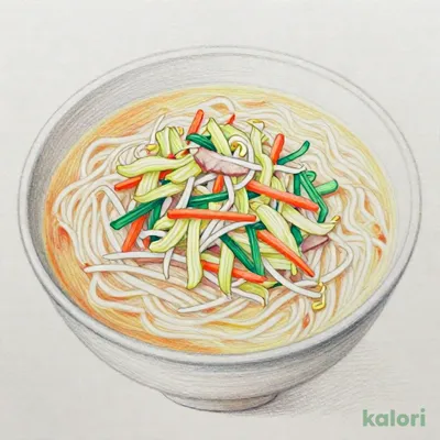 1日分の野菜が摂れる　うま塩タンメン